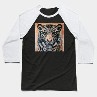 Inner Light Abstract Tiger Art Baseball T-Shirt